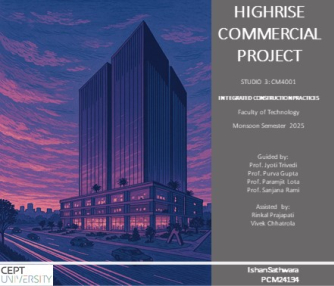 HIGHRISE COMMERCIAL PROJECT | CEPT - Portfolio