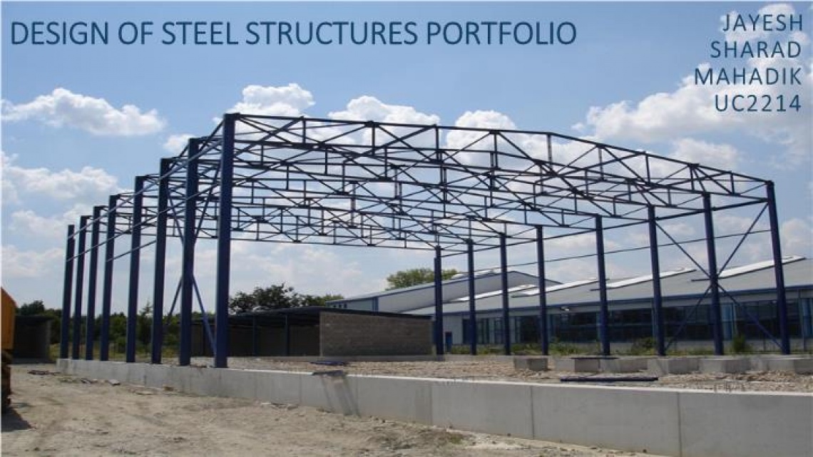 Design of Steel Truss for 16 meter span | CEPT - Portfolio