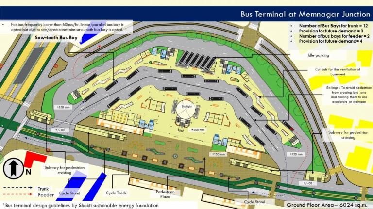 Design Of Amts Bus Terminal Cept Portfolio