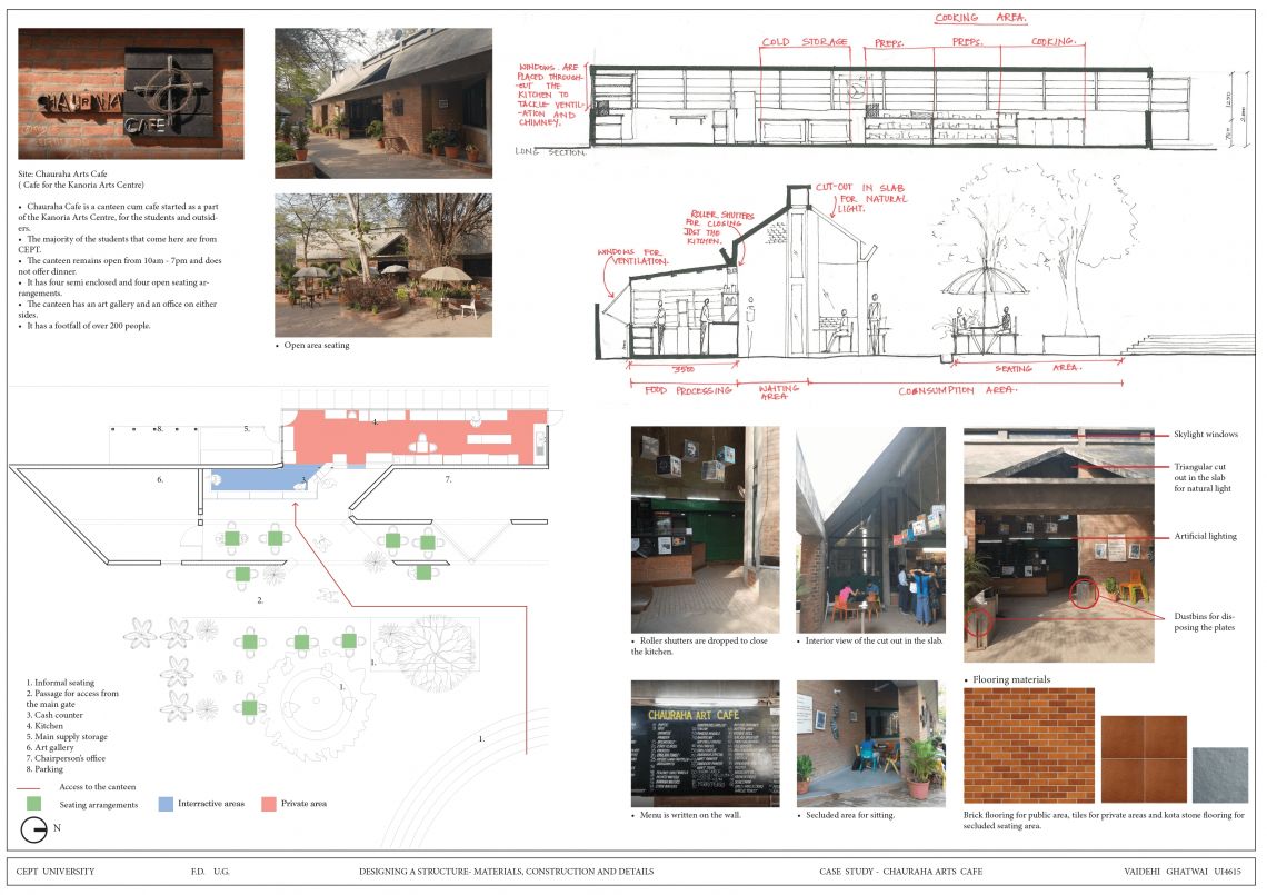 Designing a structure: Wood and Brick | CEPT - Portfolio