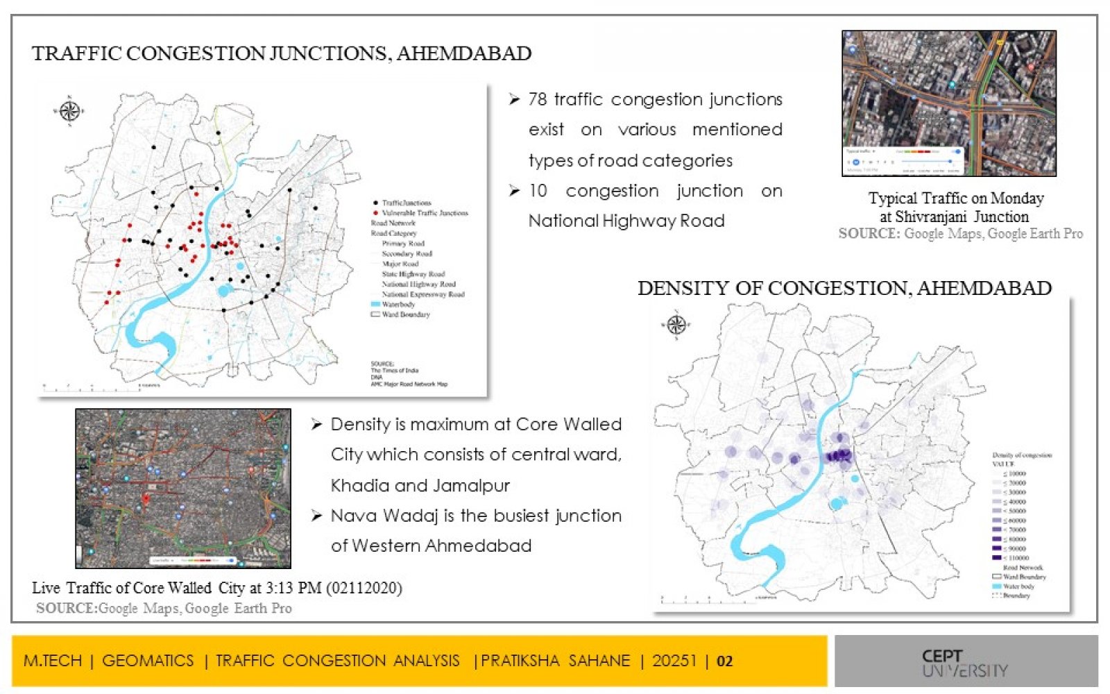 traffic congestion case study geography